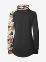 Picture Blossom Grid Sweatshirt