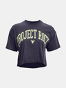 Under Armour UA Project Rock SS Crop T-Shirt