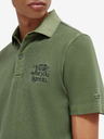 Scotch & Soda Garment Dye Polo T-Shirt